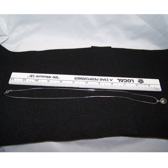 Caged White Pearl Pendant Necklace - Picture 3 of 4